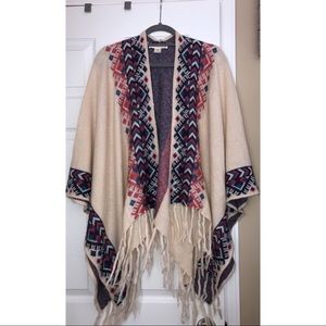 Boutique Brand Fringe Shawl